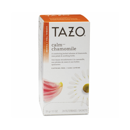 [15LI137-CALM24'S] Tazo | Tisane Calm Chamomile - boite de 24 sachets
