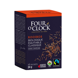 [40257] Four O'Clock | Thé Rooibos Classique Bio. Équ. boite de 16 sachets